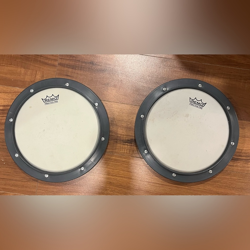 Two 8” Remo Practice Drum Pads